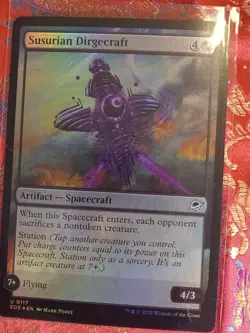 FOIL Susurian Dirgecraft MAgic The Gathering Edge of Eternities CCG MTG Card - Image 1