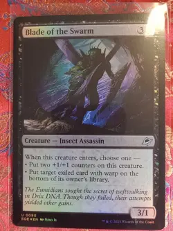 FOIL Blade of the Swarm Edge of Eternities MAgic The Gathering MTG CCG Card - Image 1