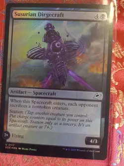 FOIL Susurian Dirgecraft Edge of Eternities MAgic The Gathering MTG CCG Card - Image 1