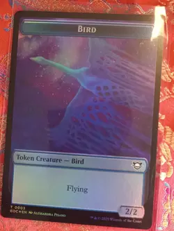 FOIL Double Token Bird Pest Edge of Eternities MAgic The Gathering MTG - Image 1