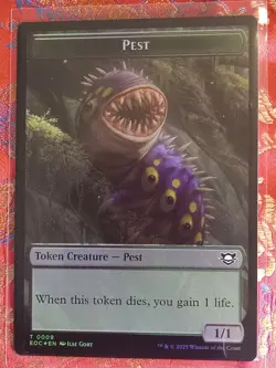 FOIL Double Token Bird Pest Edge of Eternities MAgic The Gathering MTG - Image 2