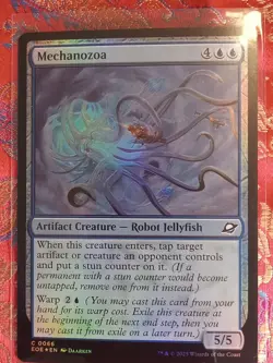 FOIL mechanozoa Edge of Eternities MAgic The Gathering MTG CCG Card - Image 1