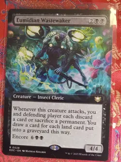 EXTENDED Eumidian Wastewaker Edge of Eternities MAgic The Gathering MTG - Image 1