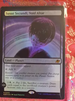 FOIL Susur Secundi, Void Altar Edge of Eternities MAgic The Gathering MTG Card - Image 1