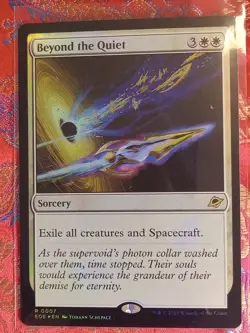 FOIL Beyond The Quiet Edge of Eternities MAgic The Gathering MTG CCG Card - Image 1