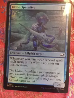 FOIL Illvol Operative Edge of Eternities MAgic The Gathering MTG CCG Card - Image 1
