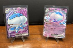 Pokemon TCG Jellicent ex 160/086 and 045/086 SV White Flare English NM (2 Cards) - Image 1