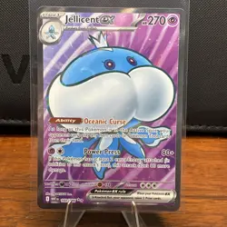 Pokemon TCG Jellicent ex 160/086 and 045/086 SV White Flare English NM (2 Cards) - Image 2