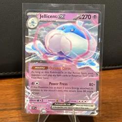 Pokemon TCG Jellicent ex 160/086 and 045/086 SV White Flare English NM (2 Cards) - Image 3