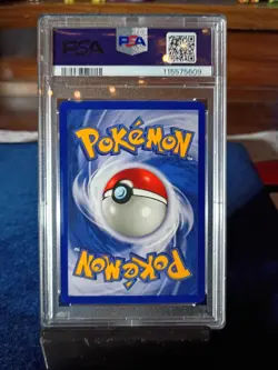 1999 Pokemon Fossil Raichu Holo 14/62 PSA 7 NM - Image 2