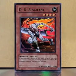 YuGiOh • D. D. Assailant • DBT-EN002 • Unlimited Holo Super Rare • NM - Image 1