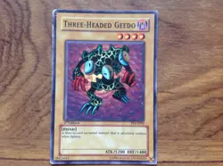 Three Headed Geedo PSV-E002 1st Edition YuGiOh. Free UK Postage - Image 3