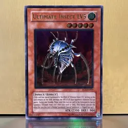 YuGiOh • Ultimate Insect LV5 Flaming Eternity • FET-EN007 • Foil Rare • NM - Image 1