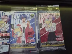 Nao Inabe & Akina Myodo Round 1 X Cardfight Vanguard Promo Exclusive Card Set - Image 1