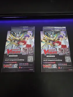 Nao Inabe & Akina Myodo Round 1 X Cardfight Vanguard Promo Exclusive Card Set - Image 2