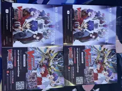 Nao Inabe & Akina Myodo Round 1 X Cardfight Vanguard Promo Exclusive Card Set - Image 5