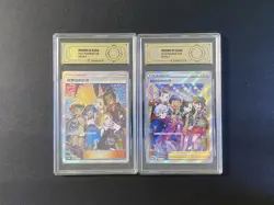 Pokemon TCG Chinese Friends in Alola/Galar 081/S-P,082/S-P APH Gold 10* - Image 1
