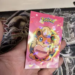 Valentines Growlithe 2025 Electric Pokemon Cracked Ice Holo Card Database - Image 2