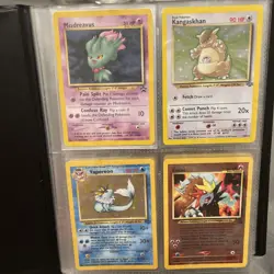 Pokemon Card Collection with Rare Vintage including Vintage Holos (No Binder) - Image 1