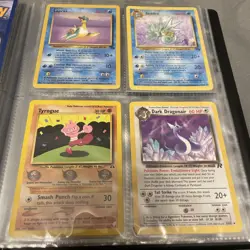 Pokemon Card Collection with Rare Vintage including Vintage Holos (No Binder) - Image 4
