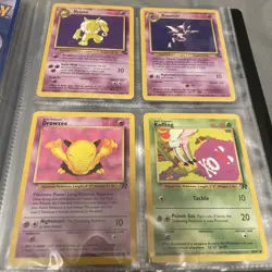 Pokemon Card Collection with Rare Vintage including Vintage Holos (No Binder) - Image 5