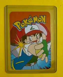 🔥 CUBONE Pokemon Pocket Monsters Vintage Vending Prism Sticker Foil Nintendo NM - Image 2