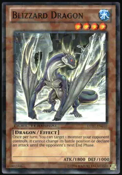 Yu-Gi-Oh! - Blizzard Dragon 2012 DT07-EN010 Normal Parallel Rare 1st Edition - Image 1