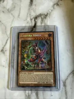 Yugioh x1 Kashtira Fenrir MP23-EN163 Prismatic Secret Rare 1st Ed (Near Mint!) - Image 1