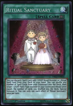 Yu-Gi-Oh! - Dragons of Legend: Unleashed Ritaul Sanctuary 2016 DRL3-EN016 1st - Image 1