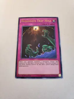Yugioh - Floodgate Trap Hole MP17-EN114 NM 1st ed Ultra Rare - Image 1