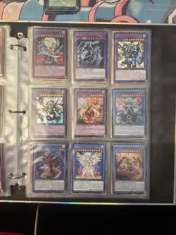 Yugioh Binder With 19 Pages Includes Vintage-modern, Rare-secret, Qcr’s Too. - Image 2