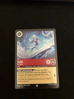 Elsa Ice Surfer the First Chapter Cold Foil Card 109/204 - Image 1