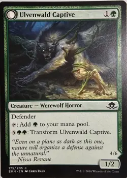 MTG Ulvenwald Captive & Ulvenwald Abomination Magic Card - Image 1
