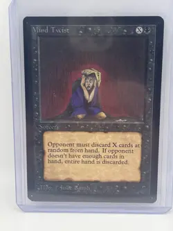 RARE MAGIC THE GATHERING MTG MIND TWIST BETA NEAR MINT/ MINT 1993 - Image 1