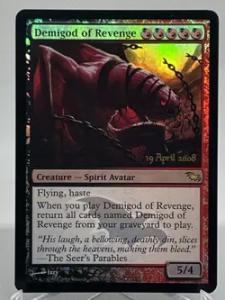 MTG Demigod of Revenge Foil NM 183/301 - Shadowmoor - Promo Magic: The Gathering - Image 1