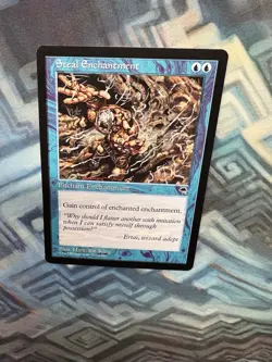 MTG Steal Enchantment EX+/ NM- Tempest - Image 3