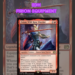EDH - Firion Equipment, MTG Commander Deck, Bracket 2, Final Fantasy - Image 1