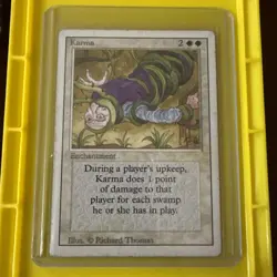 Karma - Revised Edition (3ED) - MTG Rare English Non Foil - Image 1