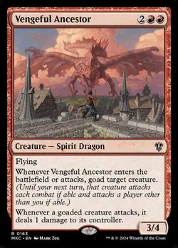 Vengeful Ancestor - Commander: Murders at Karlov Manor MKC- MTG - NM - Magic - 1 - Image 1