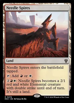 Needle Spires - Commander: Murders at Karlov Manor MKC- MTG - NM - Magic - 278 - Image 1