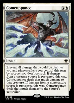 Comeuppance - Commander: Murders at Karlov Manor MKC- MTG - NM - Magic - 58 - Image 1