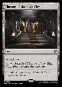 Throne of the High City - Commander: Murders at Karlov Manor MKC- MTG - NM - Mag - Image 1