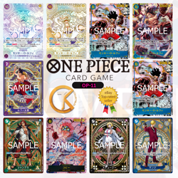 One Piece A Fist of Divine Speed OP-11 ALL PARALLEL Card List OP11 JAP PREORDER - Image 1