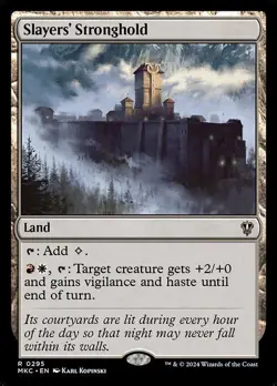 Slayers' Stronghold - Commander: Murders at Karlov Manor MKC- MTG - NM - Magic - - Image 1