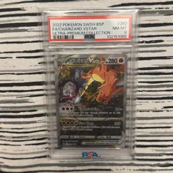 2022 Pokemon SWSH BSP FA/Charizard VSTAR Ultra-Premium Collection PSA Mint 8 - Image 1