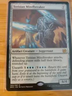 MTG Terisian Mindbreaker 083 The Brothers' War M/NM Free UK P&P - Image 1
