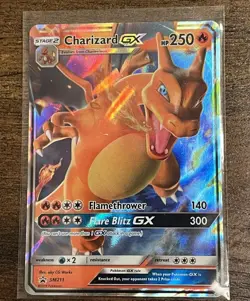 Pokemon Charizard GX SM211 Hidden Fates Holo Black Star Promo - Image 1
