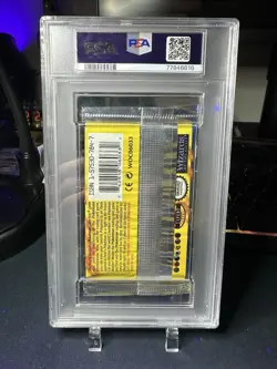 1999 WOTC Pokemon Base Set Booster Pack Charizard Art PSA 9 MINT - Image 2
