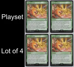 MTG Playset (4) - Final Fantasy - Chocobo Kick #178 -k479 - Image 1