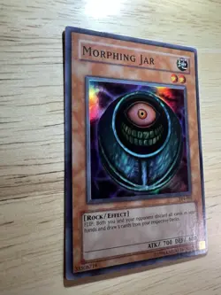YUGIOH Super Rare Morphing Jar TP4-002 PLAYED - Image 2